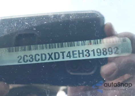 2014 Dodge Charger R/T z USA, uszkodzony, nr VIN 2C3CDXDT4EH319892